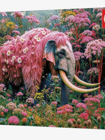 Puzzle ELEFANTE FLORAL 1000
