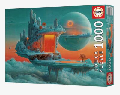 Puzzle PLANETA DE FUEGO Y HIELO 1000