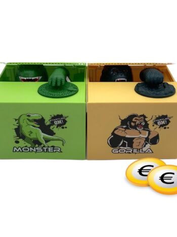 GATO GUARDAMONEDAS MONSTERS SURTIDOS