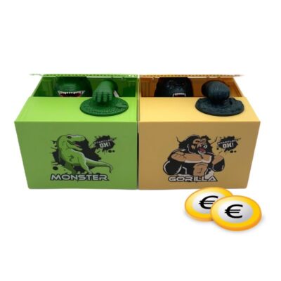 GATO GUARDAMONEDAS MONSTERS SURTIDOS