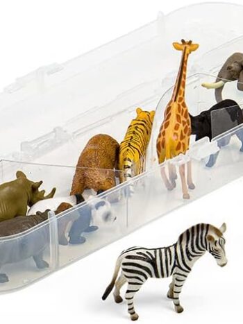 Collecta A1105-C, TUBO DE ANIMALES MINI SALVAJES