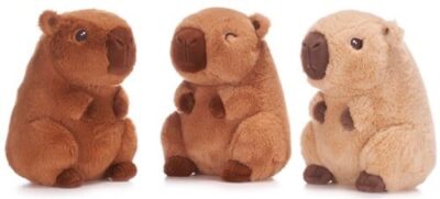 Peluche CAPIBARA 22CM 3 COLORES