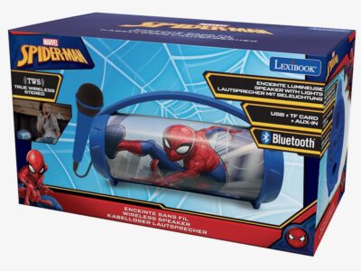 ALTAVOZ CON LUZ SPIDERMAN