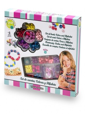 SET PARA HACER PULSERAS CON CUENTAS DE MADERA