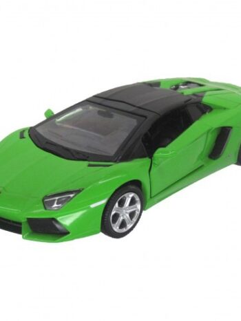 1:32 LAMBORGHINI AVENTADOR ROADSTER PULLBACK GREEN