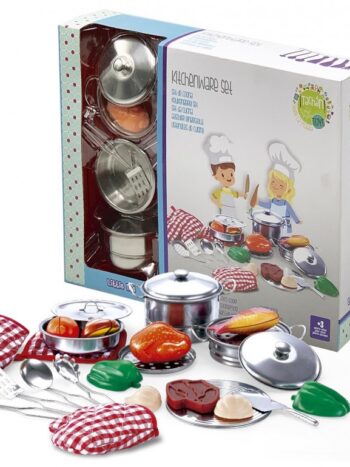 SET DE MENAJE COCINA ACERO INOXIDABLE 23 Pzas.