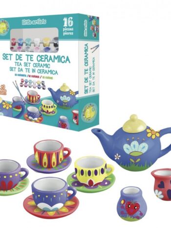 SET DE TE CERAMICA LITTLE ARTIST