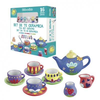 SET DE TE CERAMICA LITTLE ARTIST