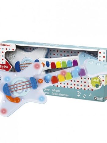 GUITARRA INFANTIL ROCK AND ROLL LUMINOSA