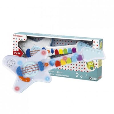 GUITARRA INFANTIL ROCK AND ROLL LUMINOSA