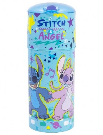 STOR BOTELLA SIPPER 350 ML STITCH DRAWING