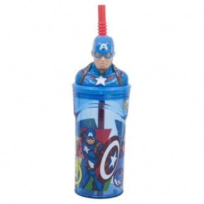 STOR VASO FIGURITA 3D 360 ML AVENGERS SEVEN