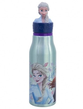 STOR BOTELLA ALUMINIO FIGURITA FROZEN 3D 690 ML