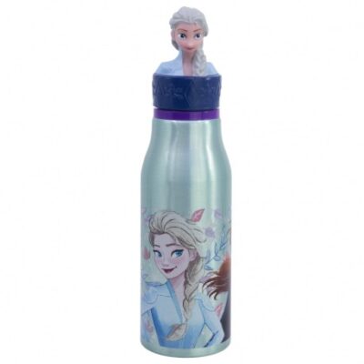 STOR BOTELLA ALUMINIO FIGURITA FROZEN 3D 690 ML
