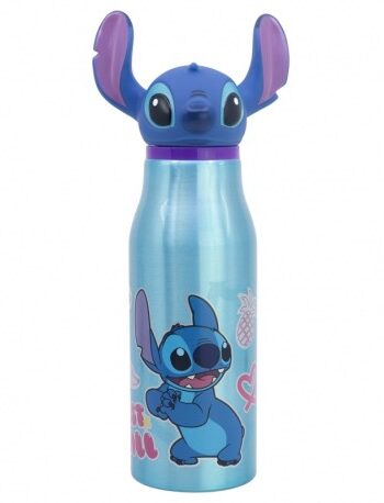 STOR BOTELLA ALUMINIO FIGURITA STITCH 3D 690 ML