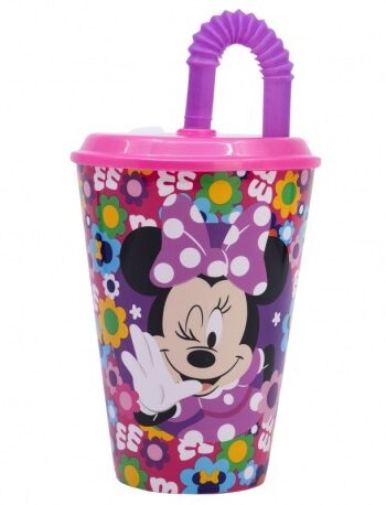 STOR VASO CAÑA EASY 430 ML MINNIE BOLD FLORALS