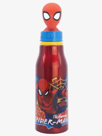 STOR BOTELLA ALUMINIO CON FIG 3D Spiderman 690 ML