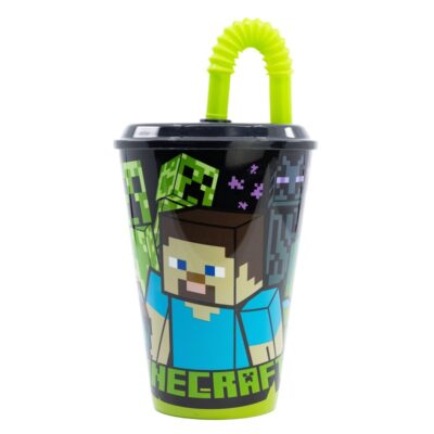 STOR VASO CAÑA EASY 430 ML MINECRAFT