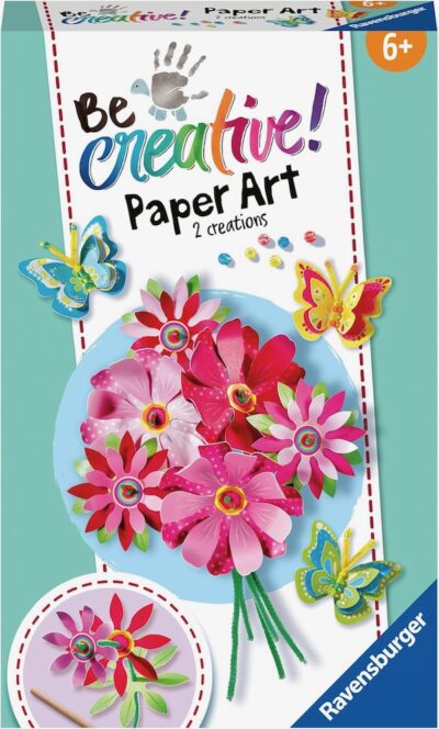 Be Creative Mini - Arte en Papel: Flores y Maripos