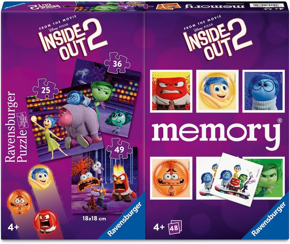 Memory® + Puzzle -Combo Inside Out 2
