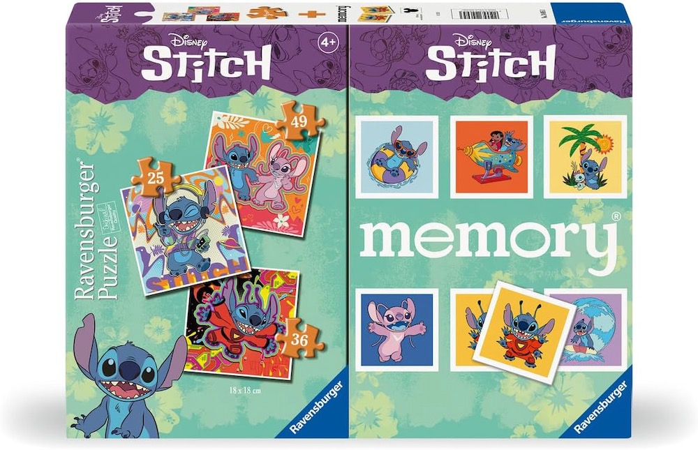 Memory® + Puzzle -Combo Stitch