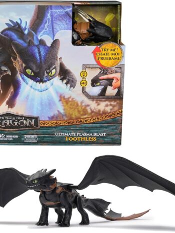Dragón Toothless Electrónico de Lujo