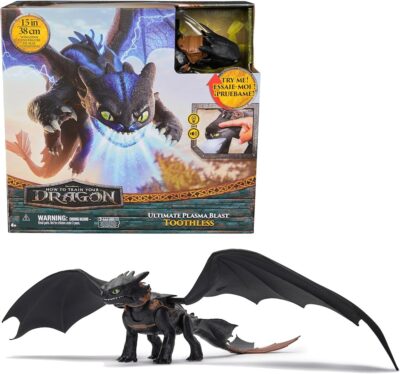 Dragón Toothless Electrónico de Lujo