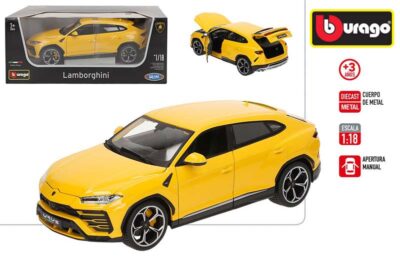 BURAGO-COCHE METAL 1:18 GT-LAMBORGHINI URUS YELLOW