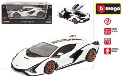BURAGO-COCHE METAL 1:18 GT-LAMBORGHINI SIAN FKP 37