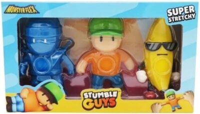 STUMBLE GUYS MONSTERFLEX Pack de 3