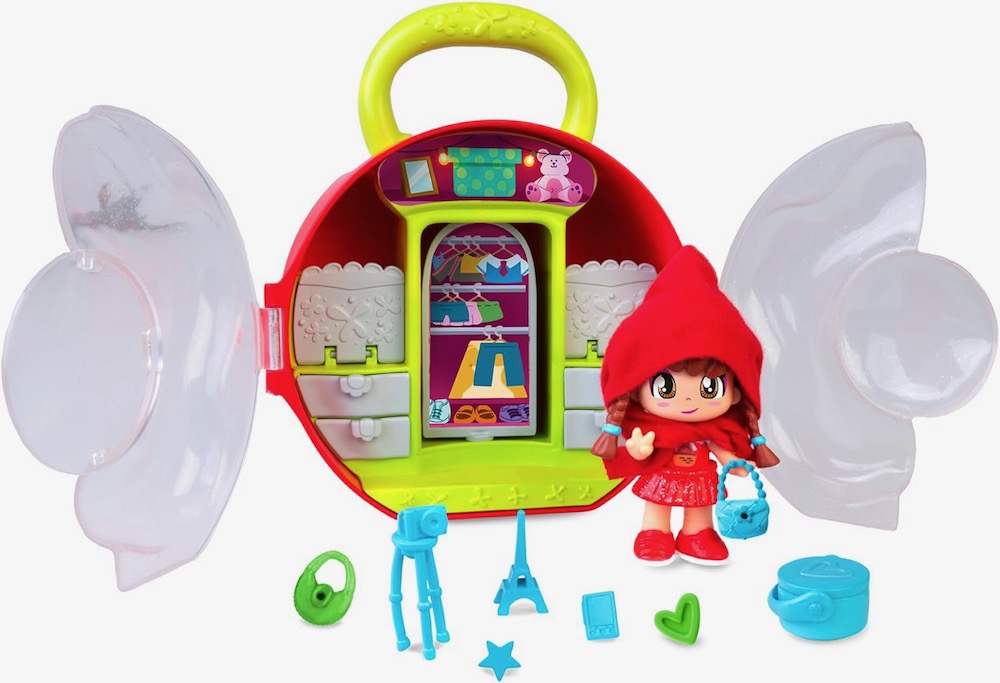 Pinypon Cuentos Caperucita Roja en Bolsito Armario