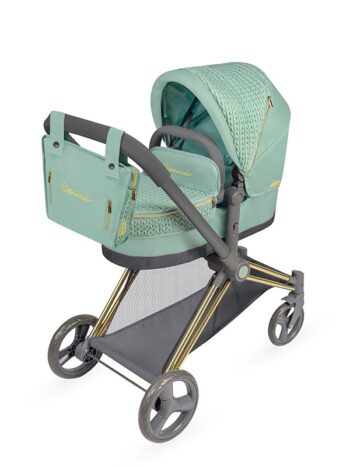 CAPRICCIO, Coche de Muñecas 3x1 Plegable