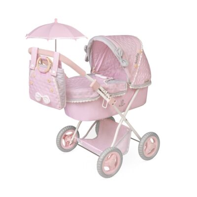 SOPHIE, Coche de Muñeca Plegable con Sombrilla y B