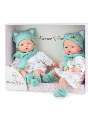 Muñeca PITUS MELLIZOS 40 cm. ESTUCHE