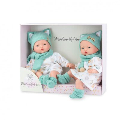 Muñeca PITUS MELLIZOS 40 cm. ESTUCHE