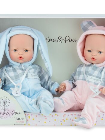 Muñeca PITUS MELLIZOS BABY ANIMALS ESTUCHE