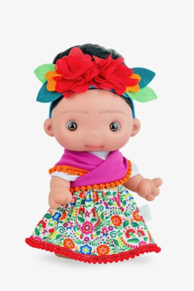Muñeca PIU ART FRIDA 25 cm ESTUCHE