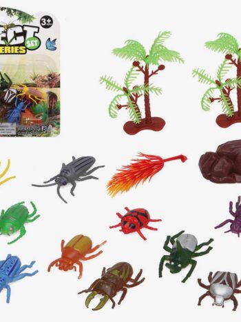 SET INSECTOS 20X19cm.