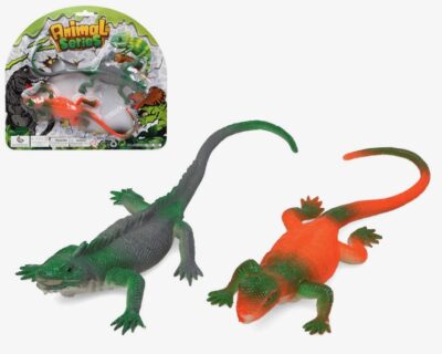 SET 2 REPTILES 28X25CM
