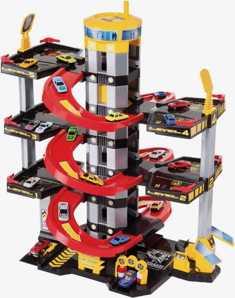 Moltó- Garaje Parking con Coches 6 Plantas