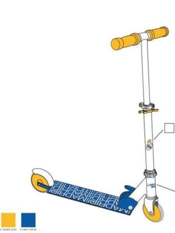 PATINETE ALUMINIO - REAL MADRID
