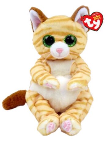 Ty B.BELLIES, Gato Anaranjado MANGO 15CM