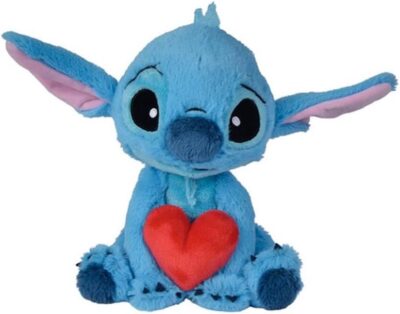 Peluche Stitch con Corazón 25 cm