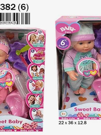 MUÑECO LLORÓN 2 Modelos CON SONIDO PILAS INCL.