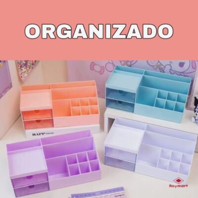 ORGANIZADOR SOBREMESA HORIZONTAL 2 Cajones