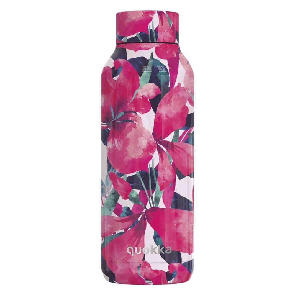 BOTELLA TERMO ACERO INOXIDABLE SOLID PINK BLOOM