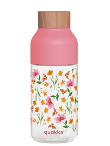 BOTELLA ECOZEN ICE PINK FLOWERS 570 ML