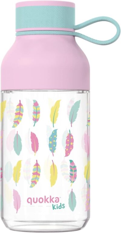 KIDS BOTELLA ECOZEN ICE CON COLGADOR FEATHERS