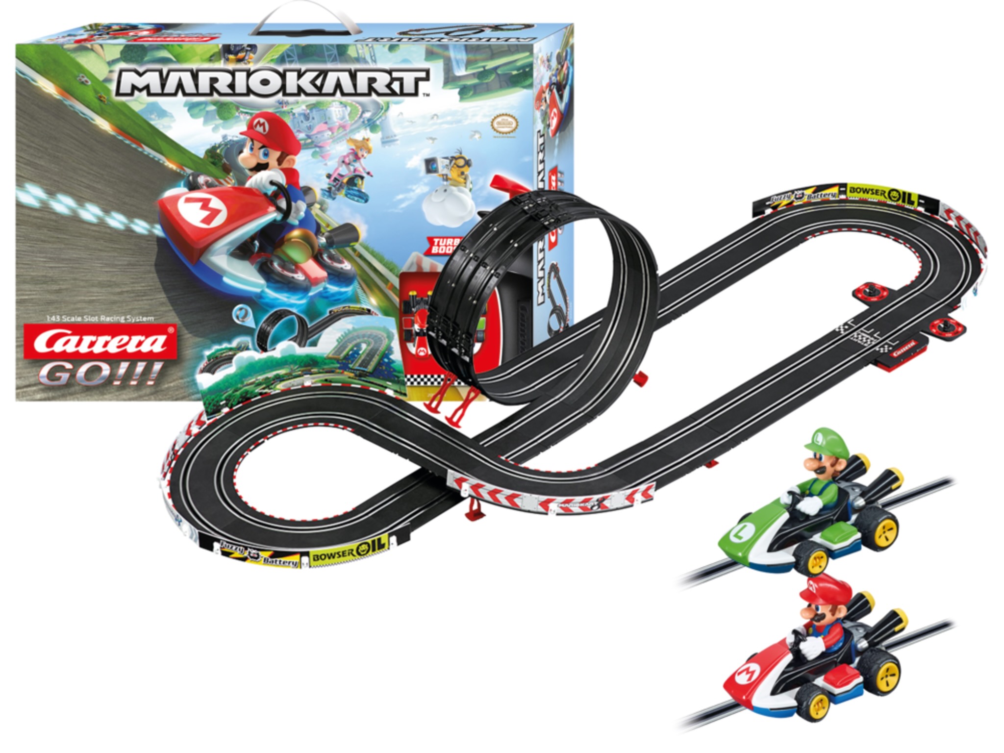 Carrera GO!! Set de Carreras Mario Kart 4,9m.