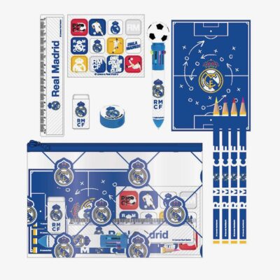 SET PAPELERÍA ESCOLAR EVA Real Madrid